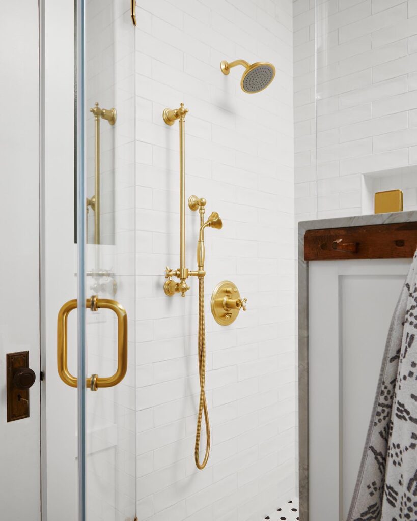 Elegant remodeled shower by TP Remodeling, featuring modern tile work, glass enclosure, and sleek fixtures.